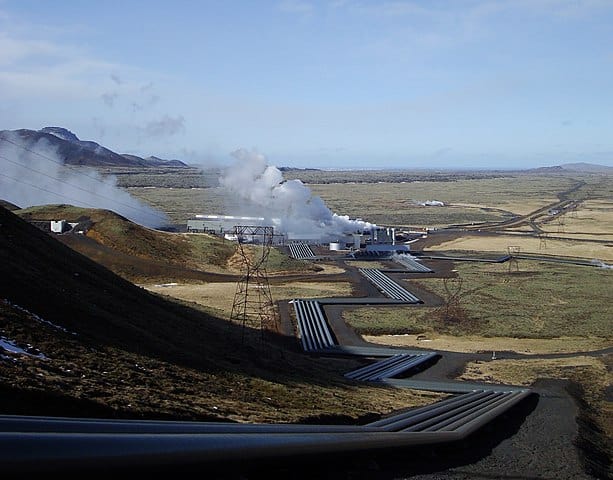 The Hellisheidi Power Station in Iceland